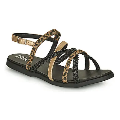 Bullboxer ALM017F1S-BKCA girls's Children's Sandals in Black