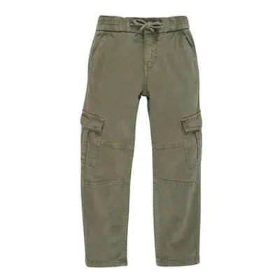 Ikks XR22033 boys's Trousers in Kaki