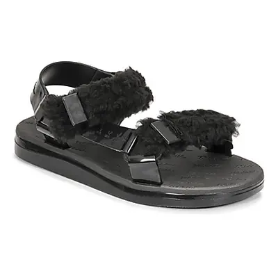 Melissa MELISSA PAPETTE FLUFFY RIDER AD women's Sandals in Black