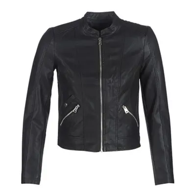 Vero Moda VMKHLOE women's Leather jacket in Black