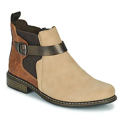 Rieker Z49A9-60 women's Low Ankle Boots in Brown