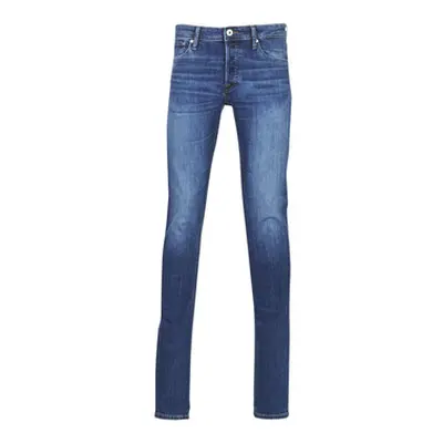 Jack & Jones JJIGLENN men's Skinny Jeans in Blue