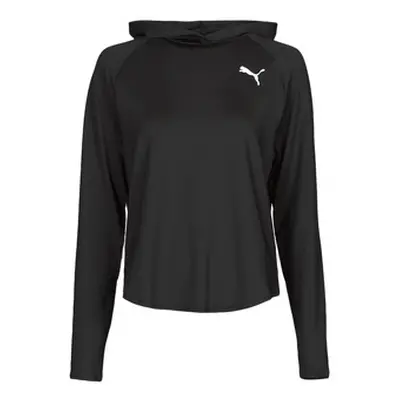 Puma ACTIVE HOODIE women's Sweatshirt in Black