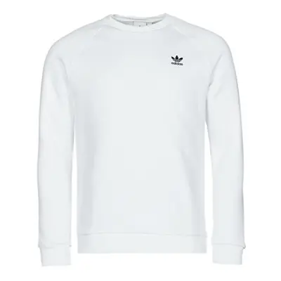 Adidas ESSENTIAL CREW men's Sweatshirt in White