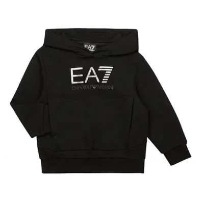 Emporio Armani EA7 VISIBILITY SWEATSHIRT HD boys's Children's sweatshirt in Black