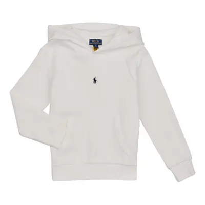 Polo Ralph Lauren LS HOODIE M2-KNIT SHIRTS-SWEATSHIRT boys's Children's sweatshirt in White