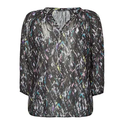 Ikks BU13105 women's Blouse in Multicolour