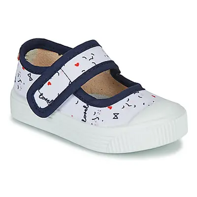 Citrouille et Compagnie MY LOVELY BABIES girls's Children's Shoes (Pumps / Ballerinas) in White