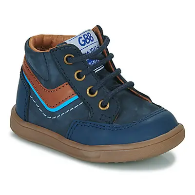 GBB MIRAGE boys's Children's Shoes (High-top Trainers) in Blue