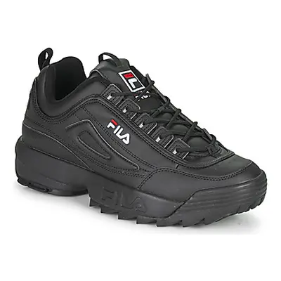 Fila DISRUPTOR LOW men's Shoes (Trainers) in Black