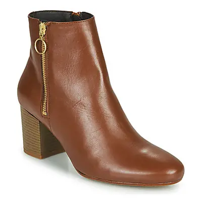 Betty London NILIVE women's Low Ankle Boots in Brown