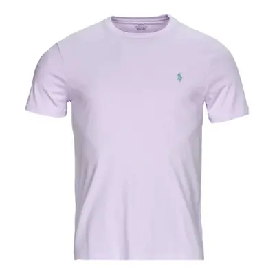 Polo Ralph Lauren T-SHIRT AJUSTE EN COTON men's T shirt in Purple