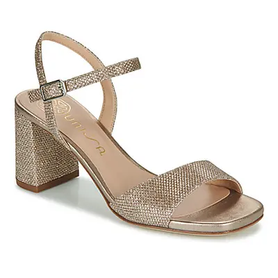 Unisa MORATY women's Sandals in Gold