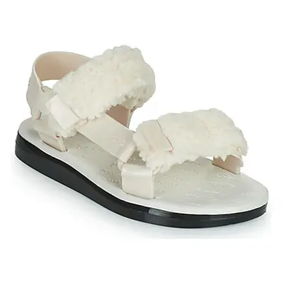 Melissa MELISSA PAPETTE FLUFFY RIDER AD women's Sandals in Beige