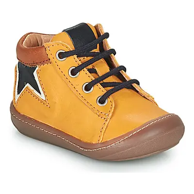 GBB AGONINO boys's Children's Shoes (High-top Trainers) in Yellow