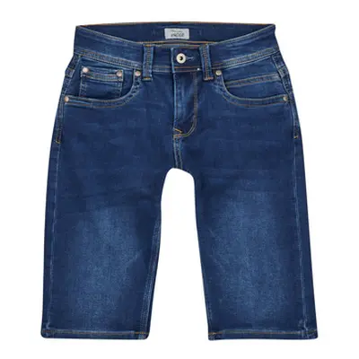 Pepe jeans TRACKER SHORT boys's Children's shorts in Blue