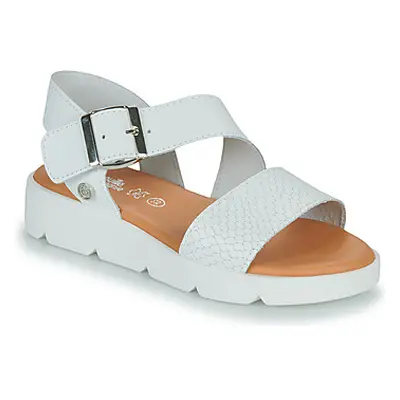 Citrouille et Compagnie PALETTE girls's Children's Sandals in White