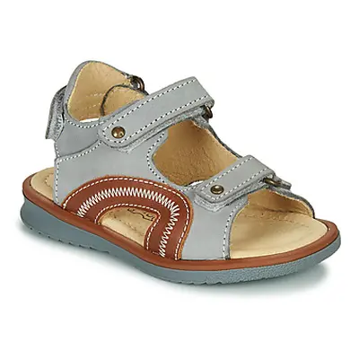 Citrouille et Compagnie MASTIKO boys's Children's Sandals in Grey