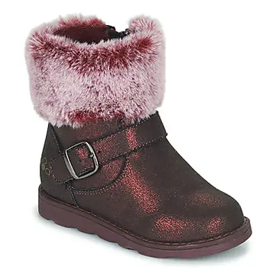 Mod'8 ALDIZIA girls's Children's Mid Boots in Red