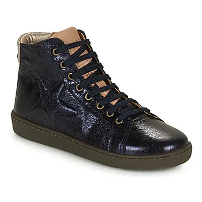 Bisgaard GAIA girls's Children's Shoes (High-top Trainers) in Marine