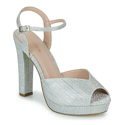 Menbur 24160 women's Sandals in Silver