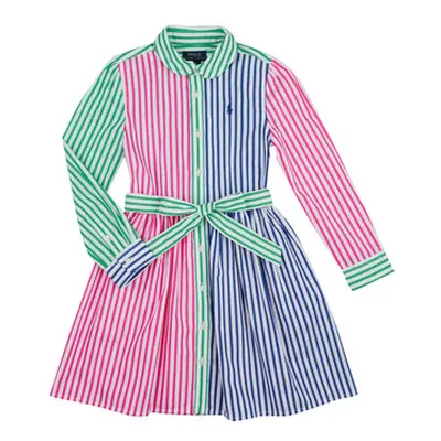 Polo Ralph Lauren JNMLTFNSDRSS-DRESSES-DAY DRESS girls's Children's dress in Multicolour