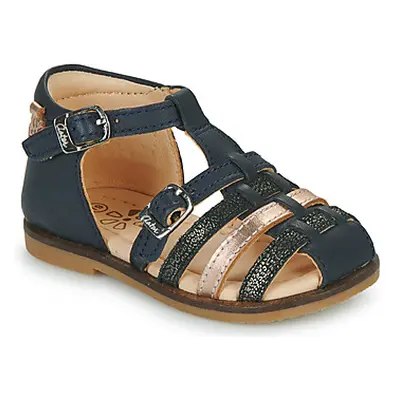 Aster NINI girls's Children's Sandals in Marine