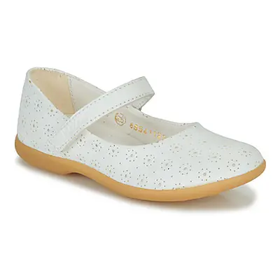 Kickers AMBELLIE girls's Children's Shoes (Pumps / Ballerinas) in White