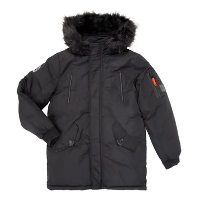 Deeluxe SHARKSON boys's Children's Parka in Black