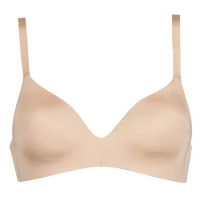 DIM INVISI FREE women's Triangle bras and Bralettes in Beige