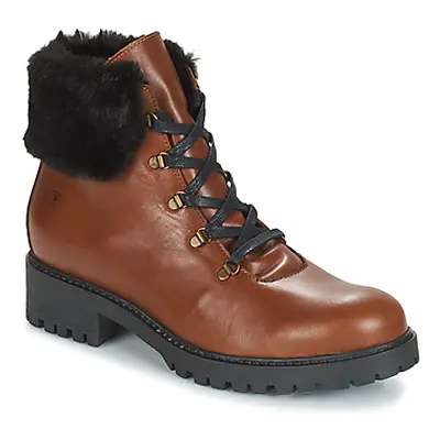 Casual Attitude JENO women's Mid Boots in Brown