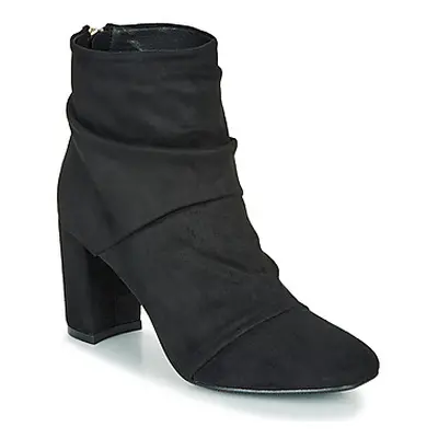 Moony Mood FIRETTE women's Low Ankle Boots in Black