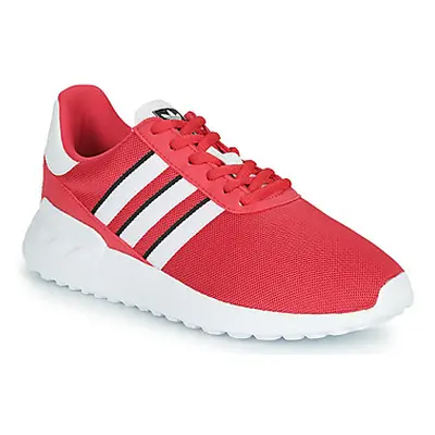 Adidas LA TRAINER LITE J girls's Children's Shoes (Trainers) in Pink