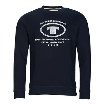 Tom Tailor CREW men's Sweatshirt in Marine