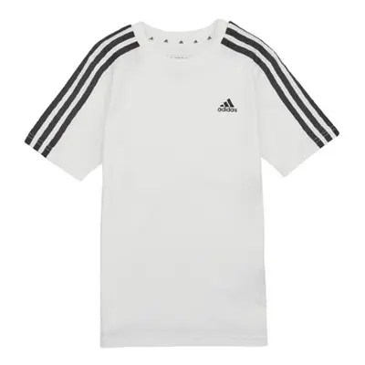 Adidas 3S TEE girls's Children's T shirt in White