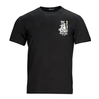 Replay M6676 men's T shirt in Black