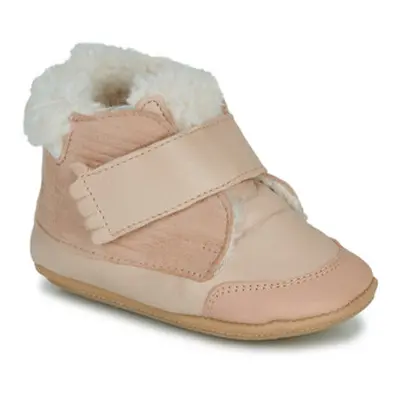 Easy Peasy MY IFOU girls's Children's Shoes (High-top Trainers) in Beige