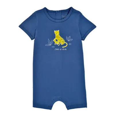 Carrément Beau Y94205-827 boys's Children's Jumpsuit in Blue