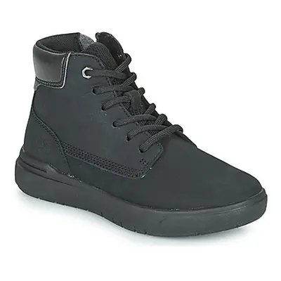 Timberland Seneca Bay 6In Side Zip boys's Children's Shoes (High-top Trainers) in Black