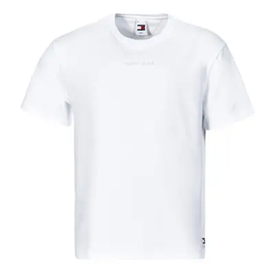 Tommy Jeans TJM REG S NEW CLASSICS TEE EXT men's T shirt in White