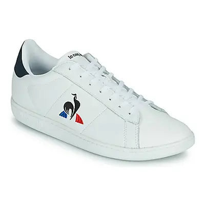 Le Coq Sportif COURTSET men's Shoes (Trainers) in White