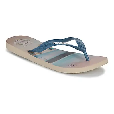 Havaianas HYPE men's Flip flops / Sandals (Shoes) in Blue