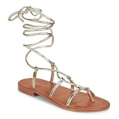 Les Tropéziennes par M Belarbi HELLEN women's Sandals in Gold