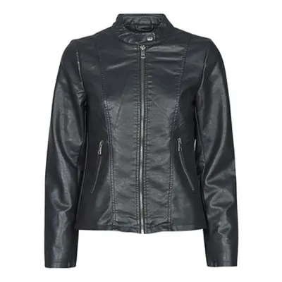 Only ONLMELISA women's Leather jacket in Black