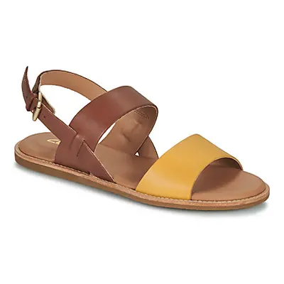 Clarks KARSEA STRAP women's Sandals in Brown