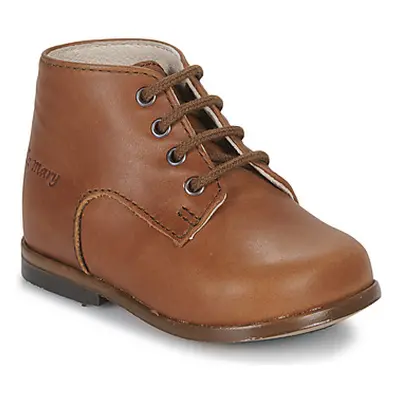 Little Mary MILOTO boys's Children's Shoes (High-top Trainers) in Brown