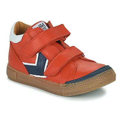 GBB DAVAD boys's Children's Shoes (High-top Trainers) in Red