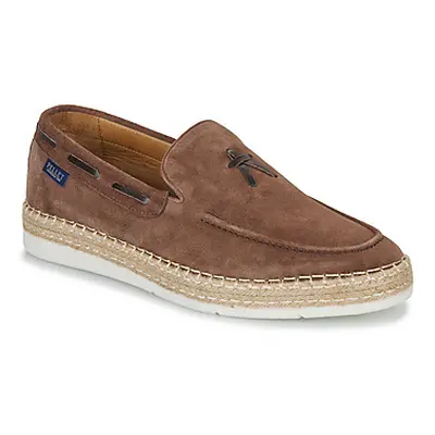 Pellet VALENTIN men's Espadrilles / Casual Shoes in Brown