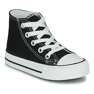 Citrouille et Compagnie OUTIL girls's Children's Shoes (High-top Trainers) in Black