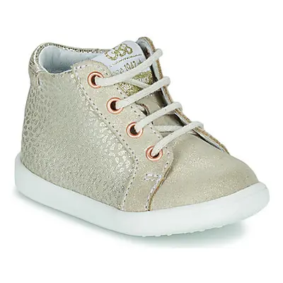 GBB FAMIA girls's Children's Shoes (High-top Trainers) in Beige